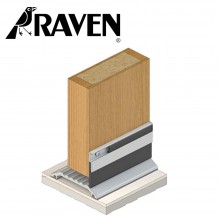 Raven RP26 Door Bottom Seal Clear 1M